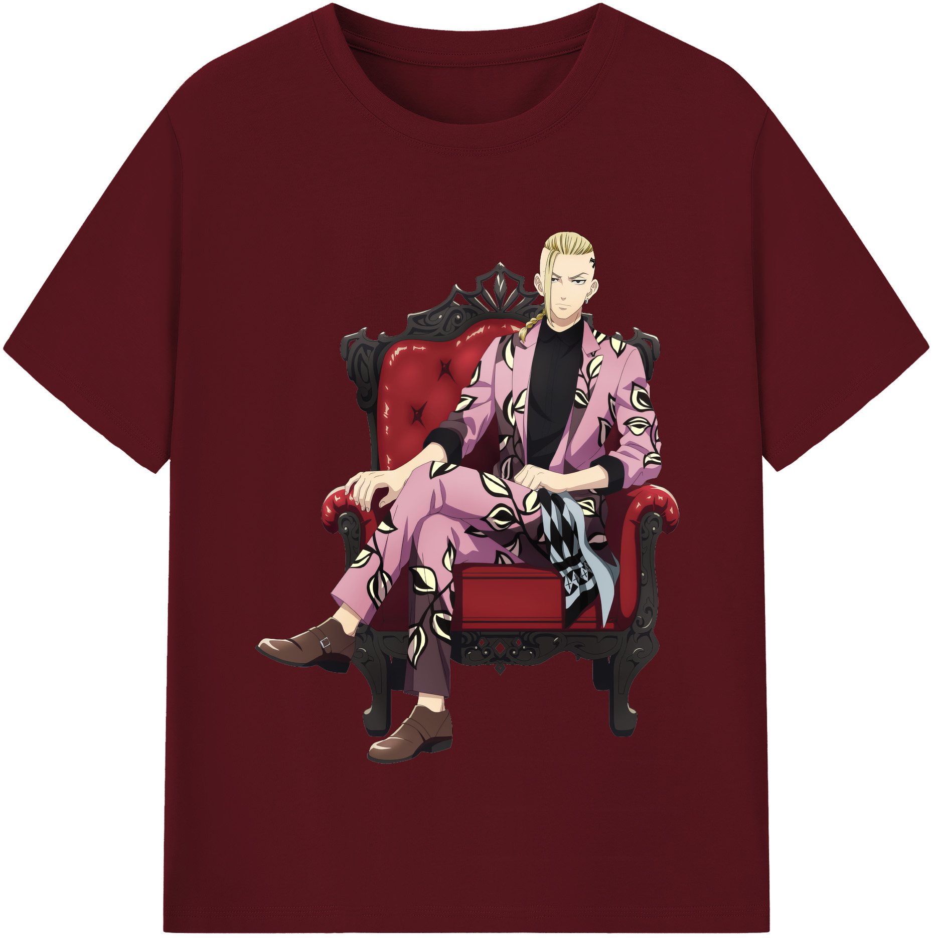 （画像用） 東京リベンジャーズ Tokyo Revengers 綿100％半袖Tシャツ（フロントプリント）